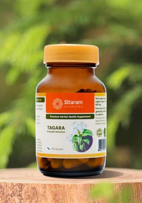 Sitaram Ayurveda Tagara Capsules | 60 Nos