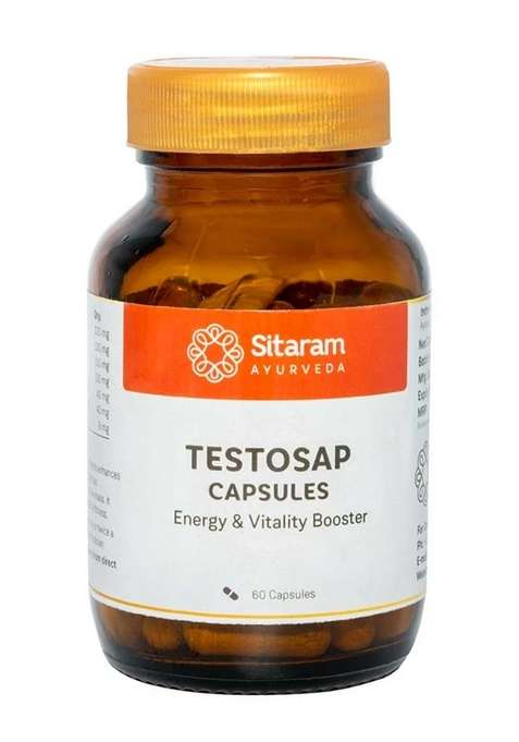 Sitaram Ayurveda Testosap | 60 Capsules