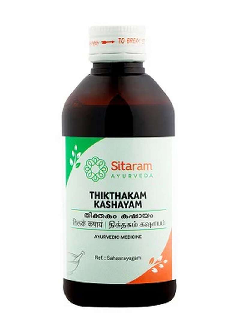 Sitaram Ayurveda Thikthakam Kashayam 200 Ml - Indya