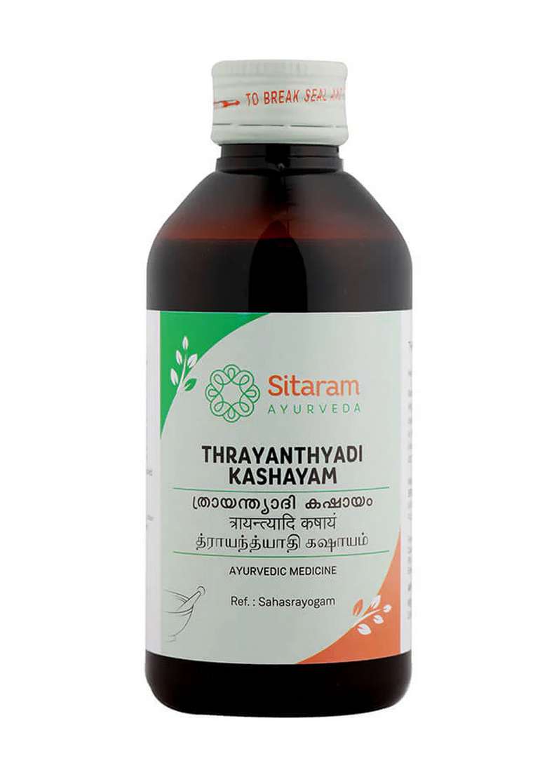 Sitaram Ayurveda Trayantyadi Kashayam 200 Ml - Indya