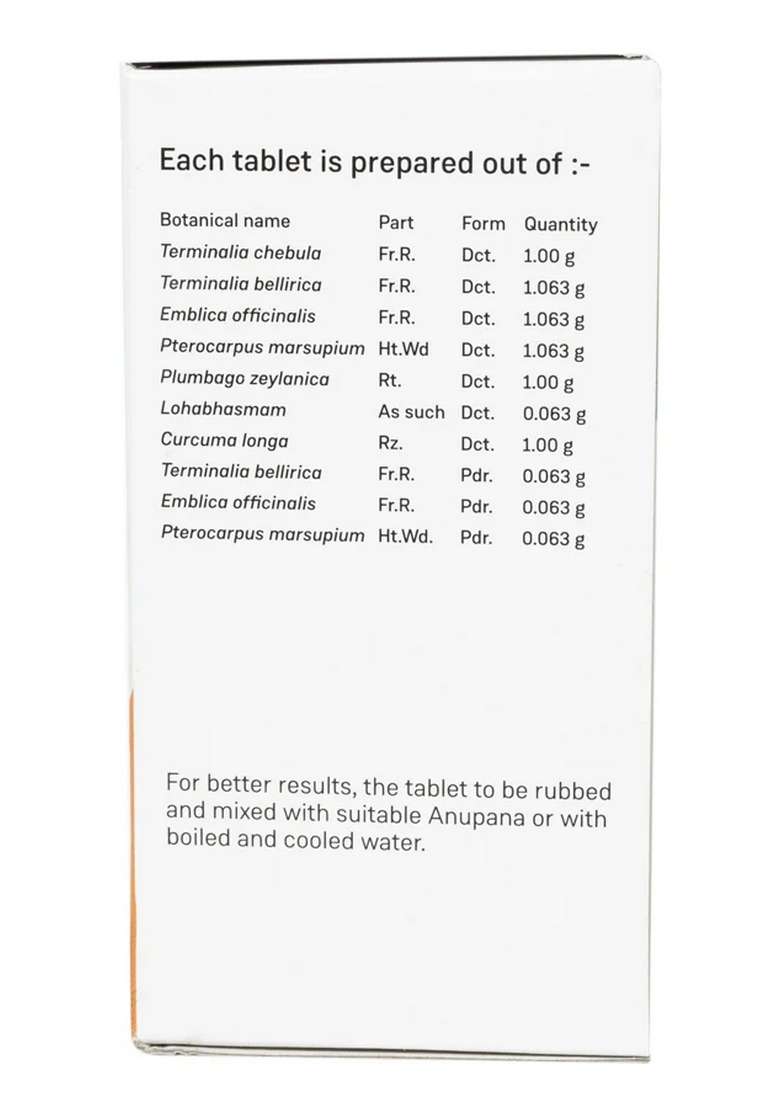 Sitaram Ayurveda Varadi Kashayam Tablet 50 Nos - Indya