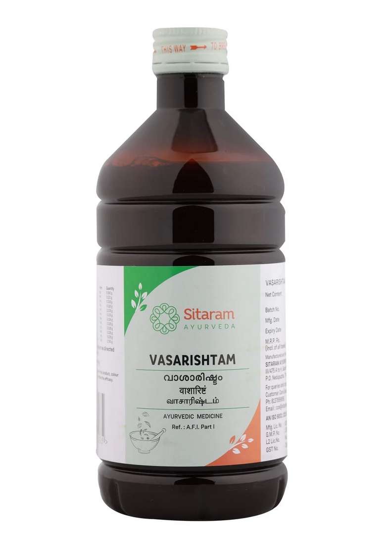 Sitaram Ayurveda Vasarishtam 450 Ml - Indya