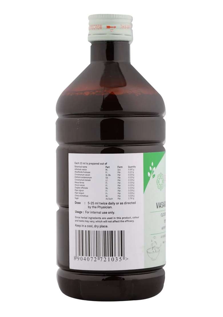 Sitaram Ayurveda Vasarishtam 450 Ml - Indya