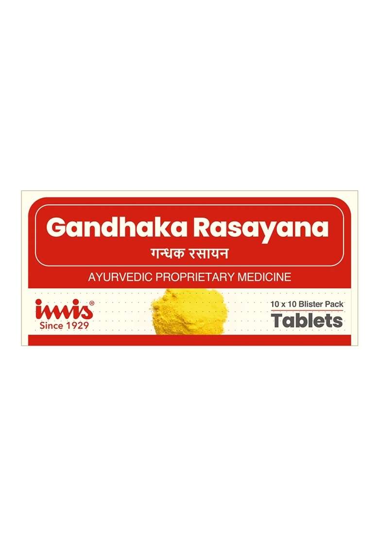 Imis Ayurveda Gandhaka Rasayana Tablets - Indya