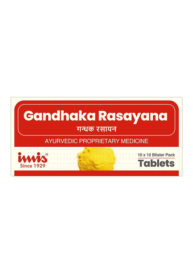 Imis Ayurveda Gandhaka Rasayana Tablets - Indya