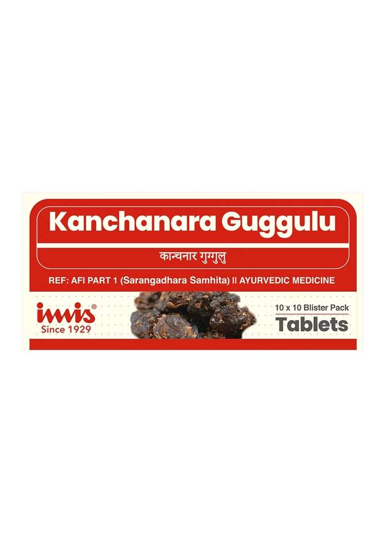 Imis Ayurveda Kanchanara Guggulu Tablets - Indya