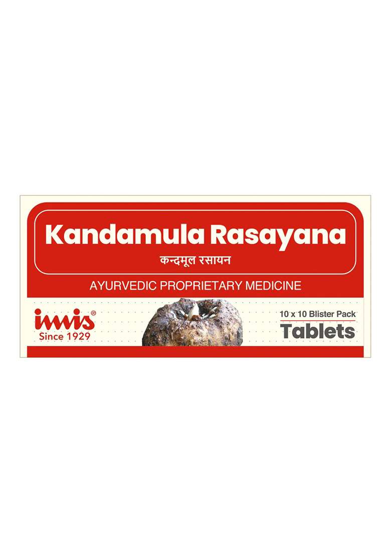 Imis Ayurveda Kandamula Rasayana Tablets - Indya