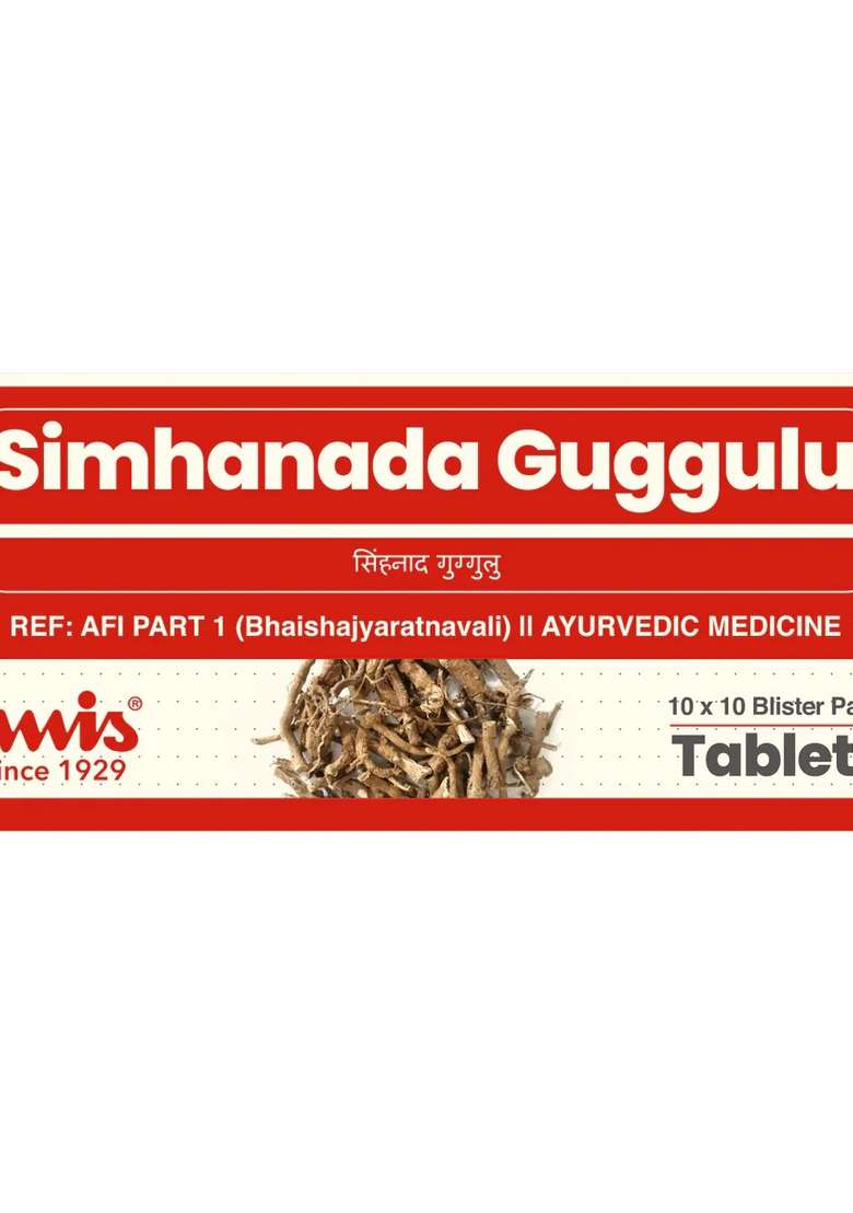 Imis Ayurveda Simhanada Guggulu Tablets - Indya