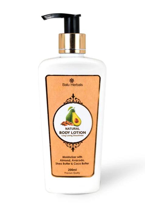 Balu Herbals Ayurvedic - Natural Body Lotion 200Ml