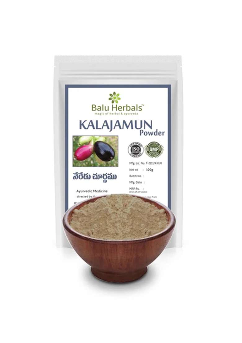 Balu Herbals Blackberry/Kala Jamun / Neredu Powder - Indya