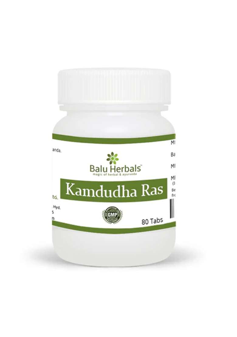 Balu Herbals - Kamdudha Ras 80T - Indya