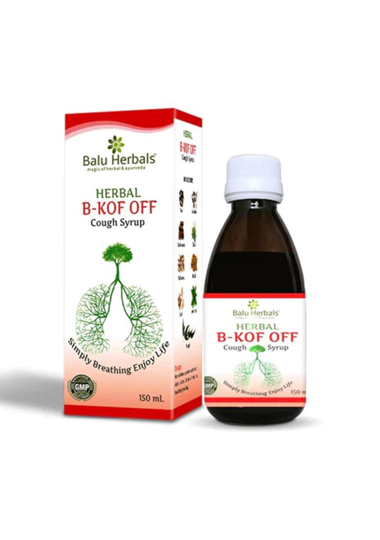 Balu Herbals - B Kof Off Syrup 150Ml - Indya