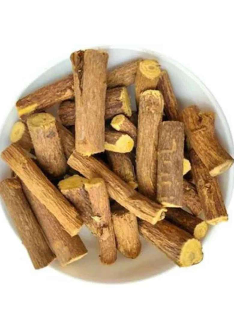 Balu Herbals Liquorice| Mulethi | Yashtimadhu Athimadhuram 100G (Raw Substance) - Indya