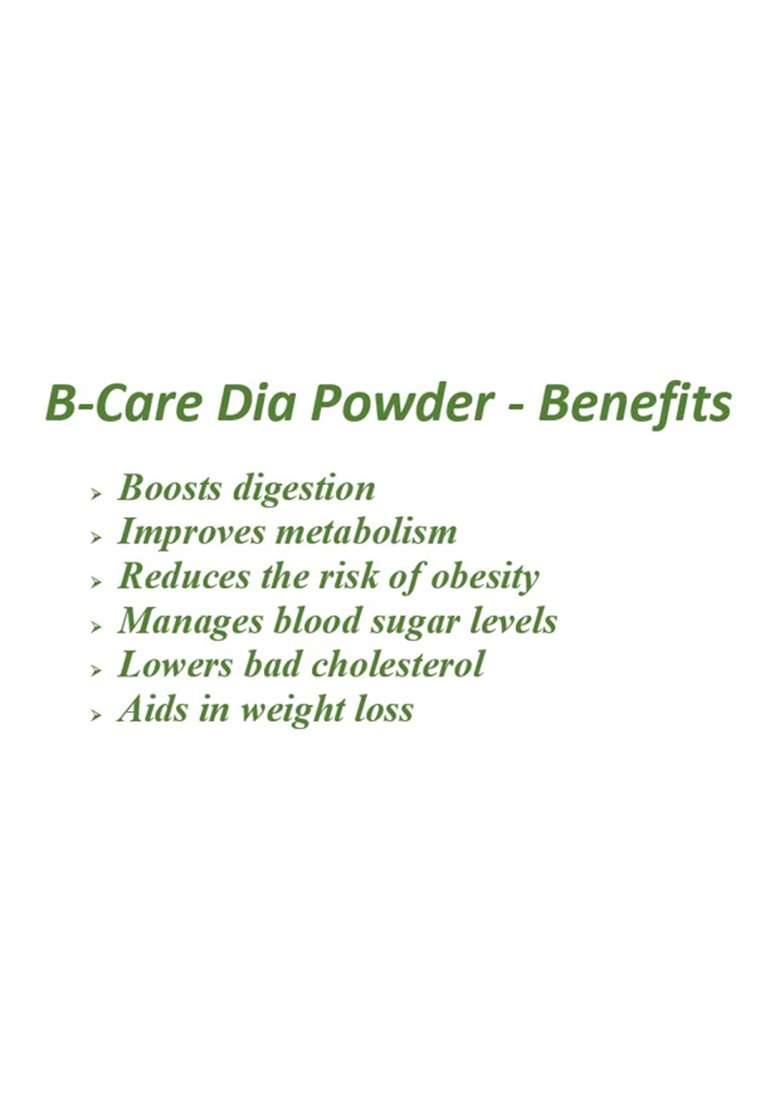 Balu Herbals B-Care Dia Powder 200G - Indya