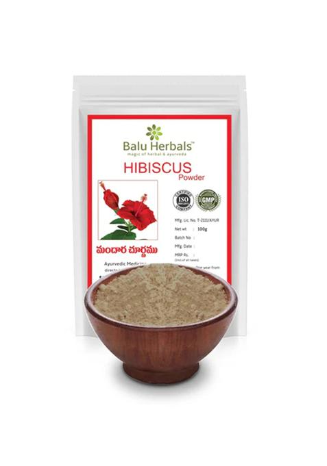 Balu Herbals Hibiscus / Mandara Powder