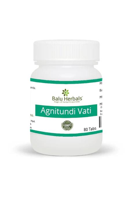 Balu Herbals - Agnitundi Vati 80T