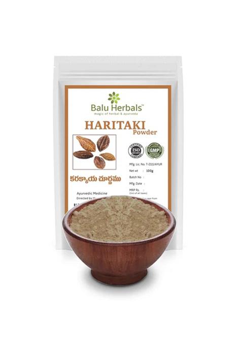 Balu Herbals Inknut/Harad/Karakkaya/Haritaki Powder