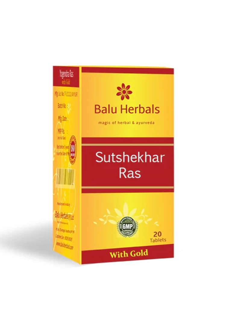 Balu Herbals - Sutshekhar Ras (Gold) - Indya