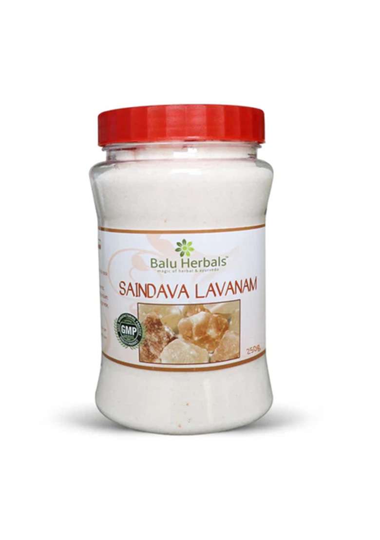 Balu Herbals - Pink Rock Salt (Saindava Lavanam) Powder - Indya