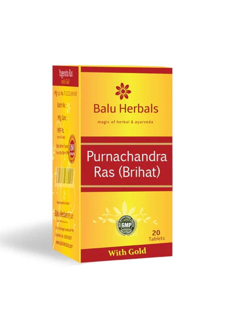 Balu Herbals - Purnachandra Ras Gold - Indya