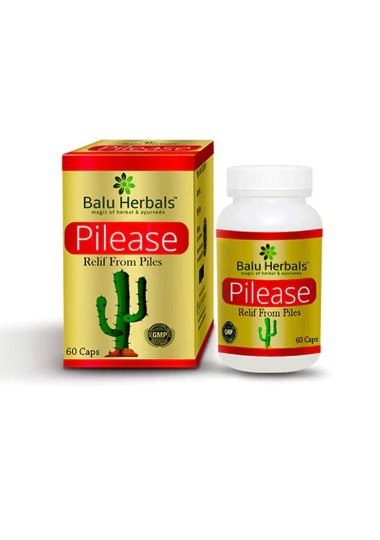 Balu Herbals - Pilease Capsule - Indya