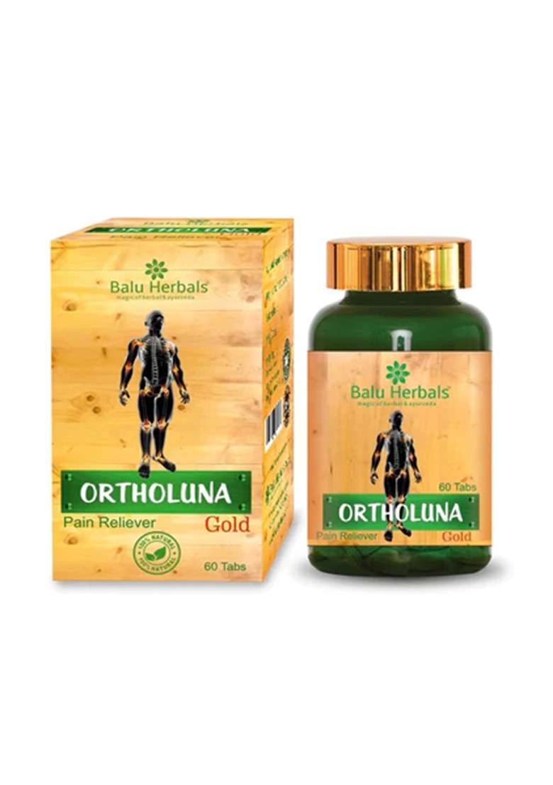 Balu Herbals Ortholuna Gold Tabs - Indya