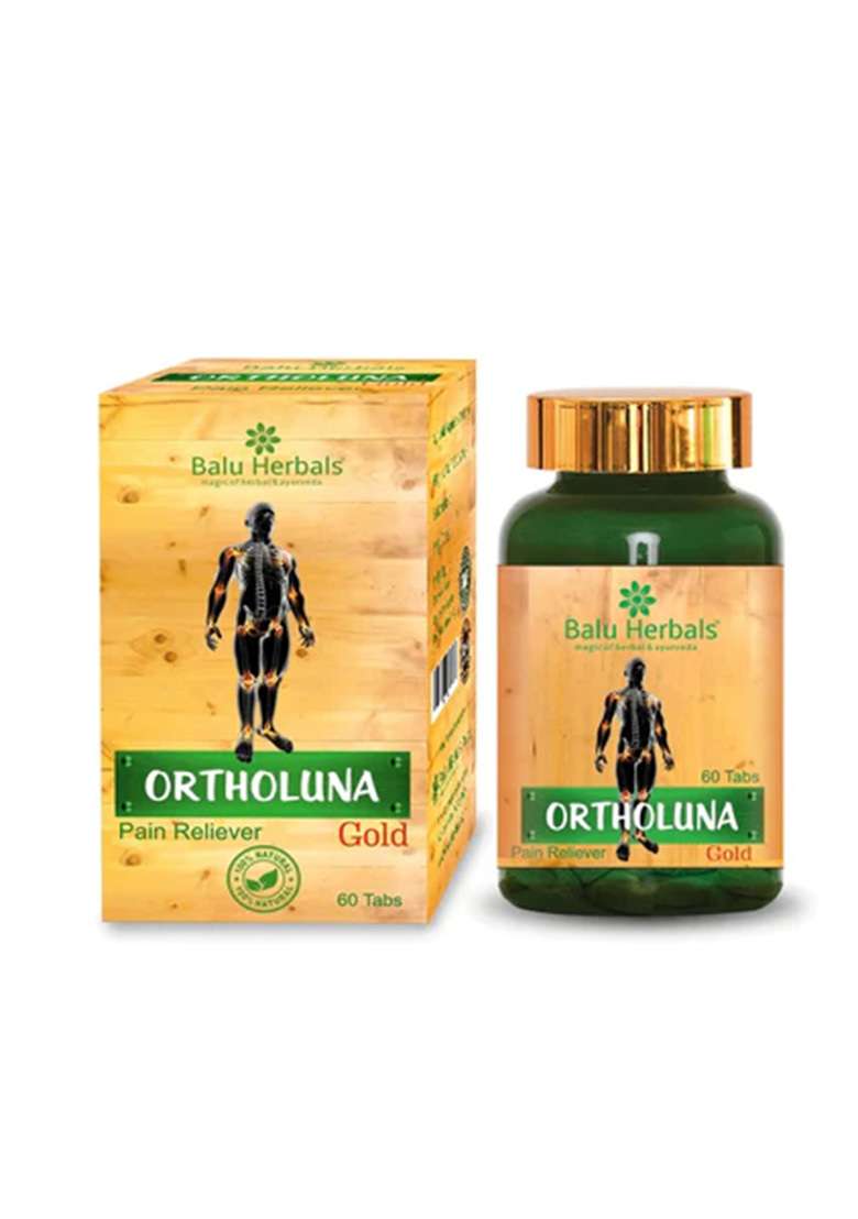 Balu Herbals Ortholuna Gold Tabs - Indya