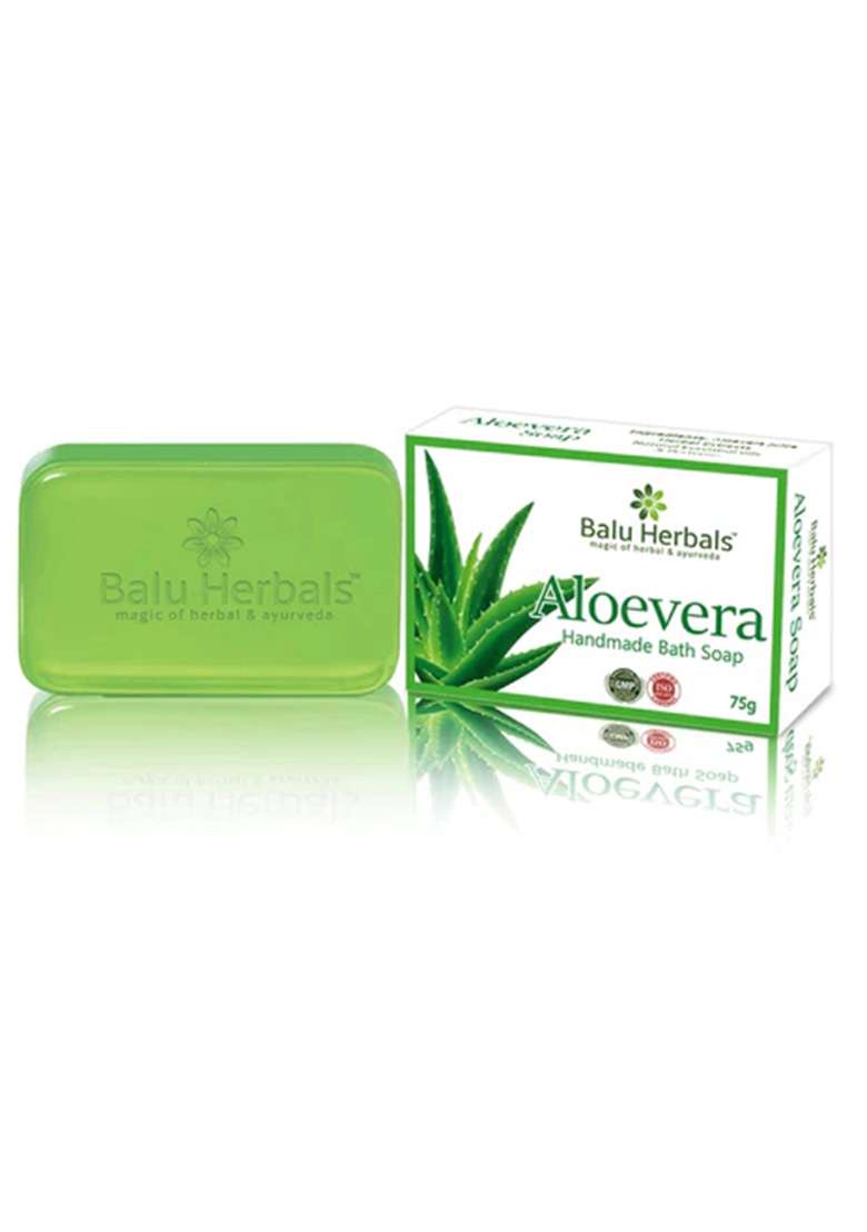 Balu Herbals - Aloevera Soap 75G - Indya