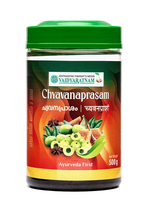 Vaidyaratnamstore Chyavanaprasam 500 Gm