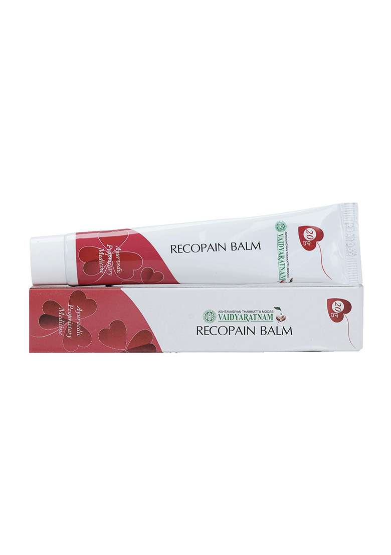 Vaidyaratnamstore Recopain Balm 20 Gm - Indya