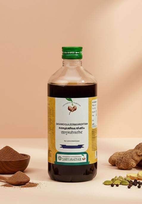 Vaidyaratnamstore Dasamoolajeerakarishtam 450 Ml