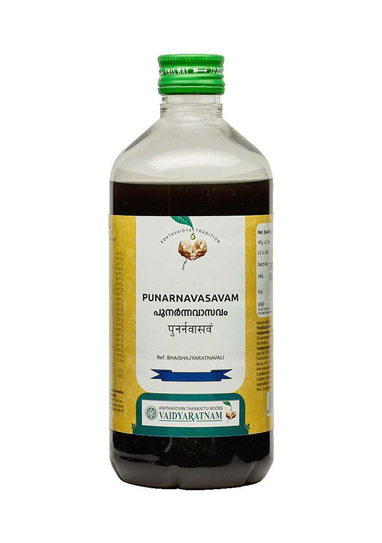 Vaidyaratnamstore Punarnavasavam 450 Ml - Indya