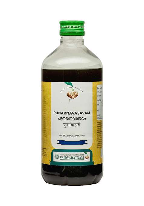 Vaidyaratnamstore Punarnavasavam 450 Ml