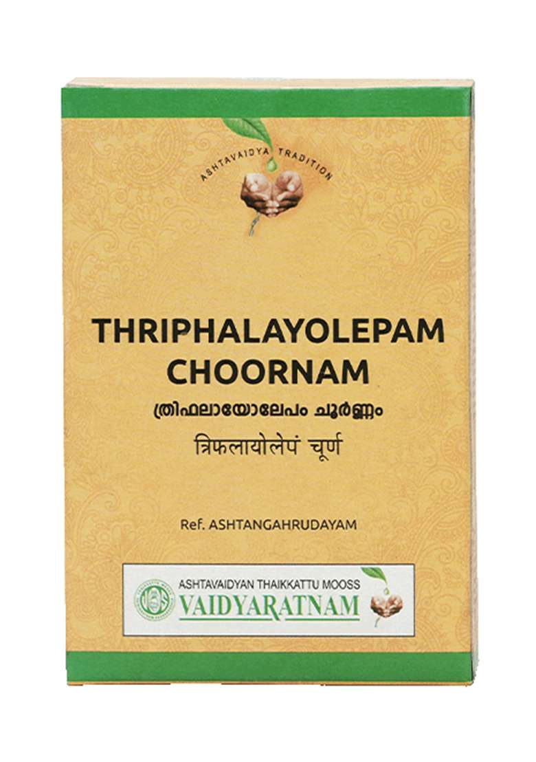 Vaidyaratnamstore Triphalayolepam Choornam 50 Gm - Indya