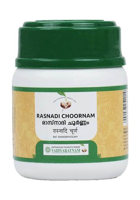 Vaidyaratnamstore Rasnadi Choornam 30 Gm