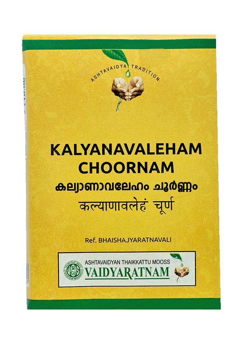 Vaidyaratnamstore Kalyanavaleham Choornam 100 Gm - Indya