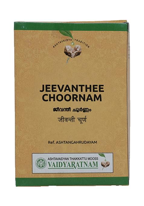 Vaidyaratnamstore Jeevanthee Choornam 50 Gm