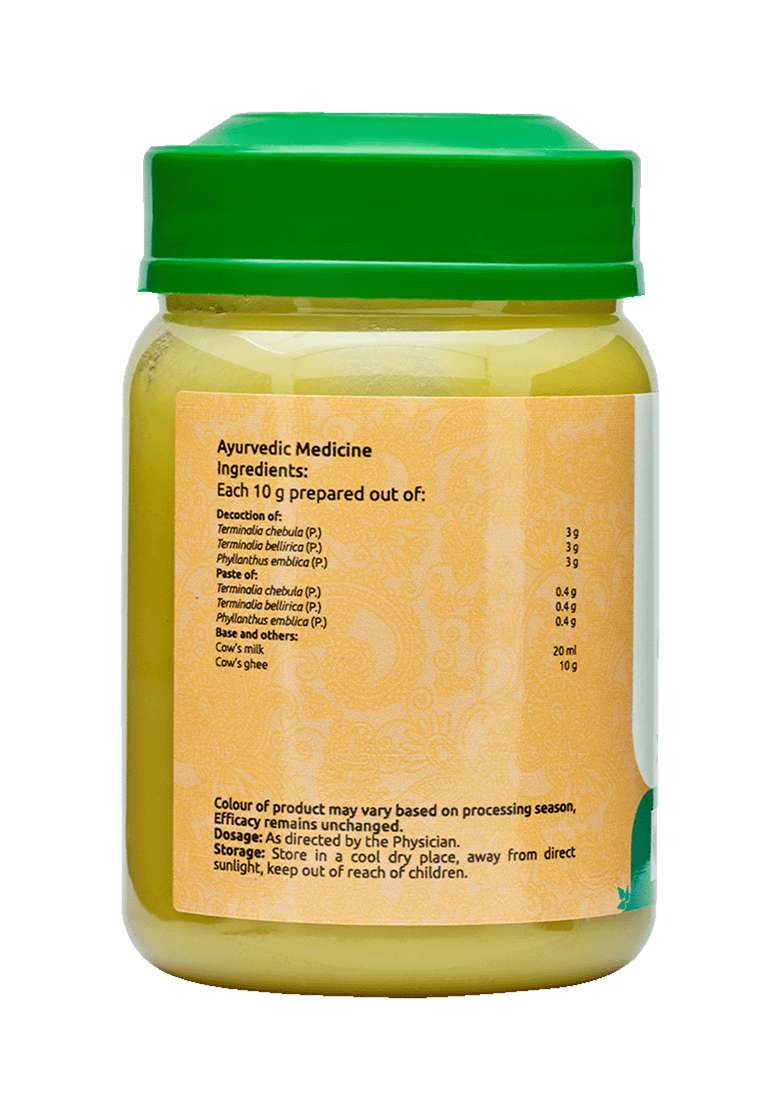 Vaidyaratnamstore Triphaladi Ghrutham(Traiphala Ghrutham) 150 Gm - Indya