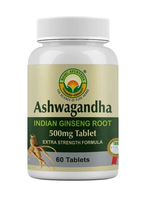 Basic Ayurveda Ashwagandha Tabet 60 Tab