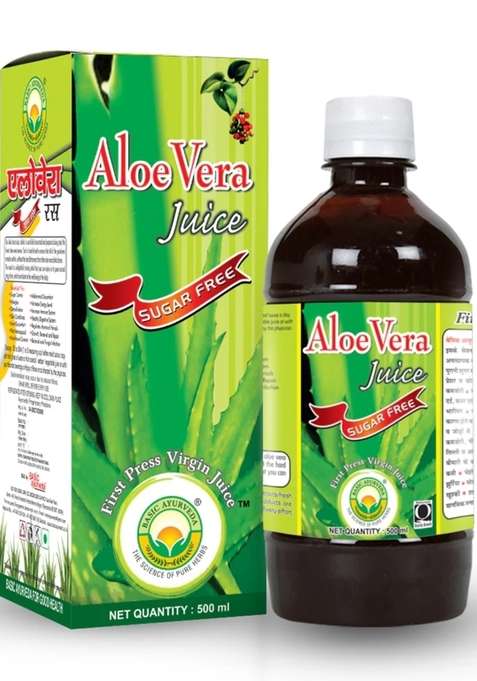 Basic Ayurveda Aloe Vera Juice (Sugar Free)