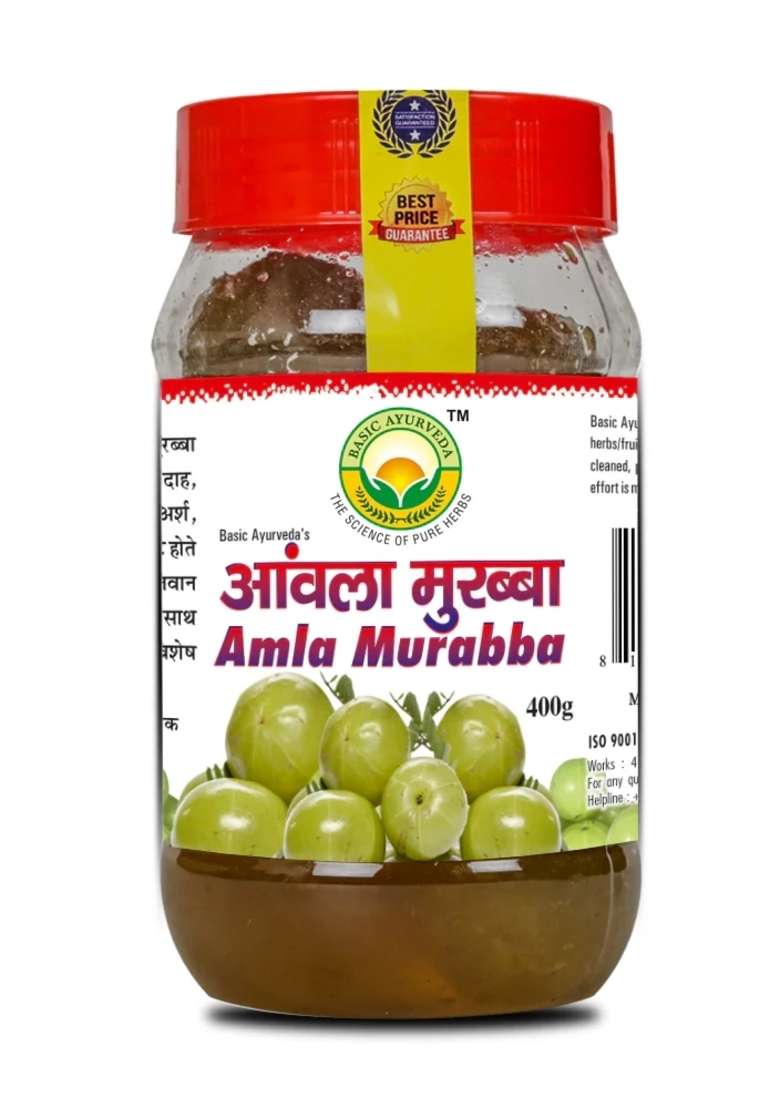 Amla Murabba (Candied Indian Gooseberry Delicious) 400 Gram - Indya