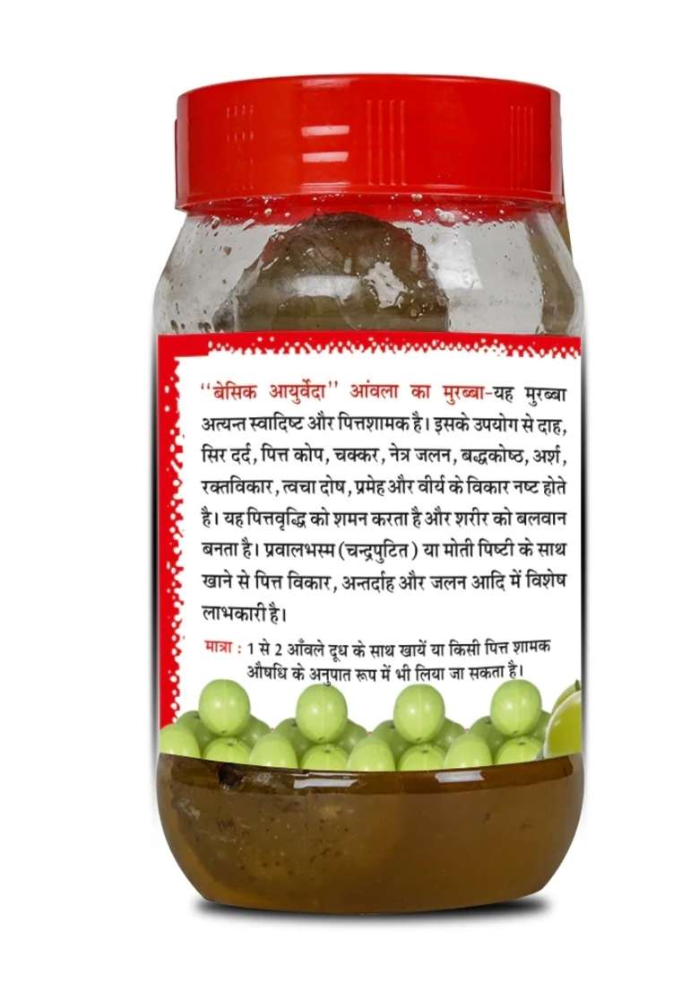 Amla Murabba (Candied Indian Gooseberry Delicious) 400 Gram - Indya