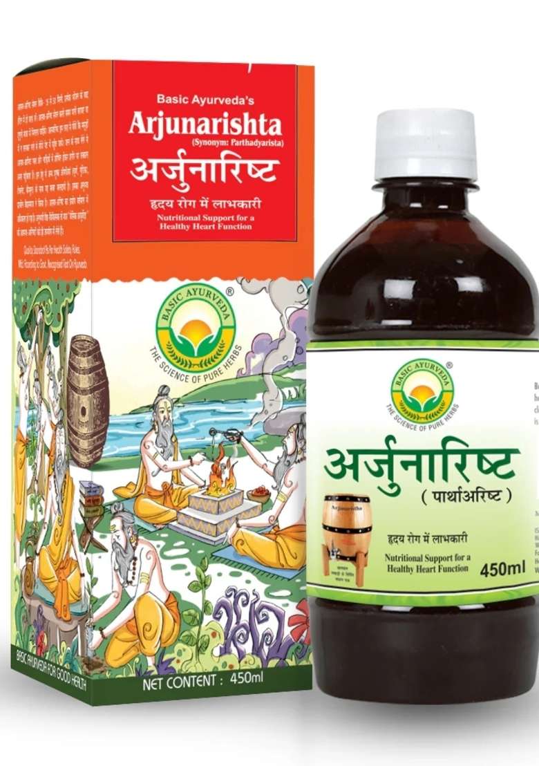 Basic Ayurveda Arjunarishta 450Ml - Indya