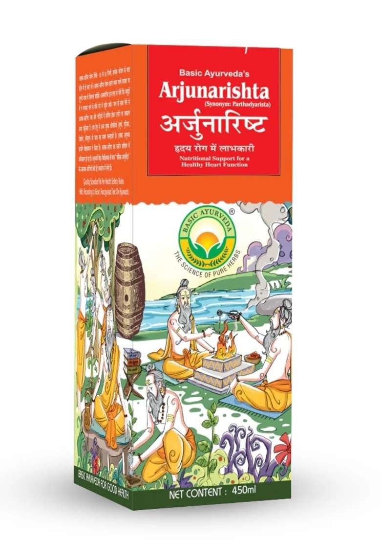 Basic Ayurveda Arjunarishta 450Ml - Indya