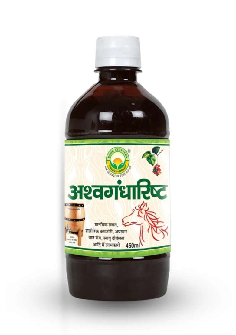 Basic Ayurveda Ashwagandharistha 450Ml - Indya