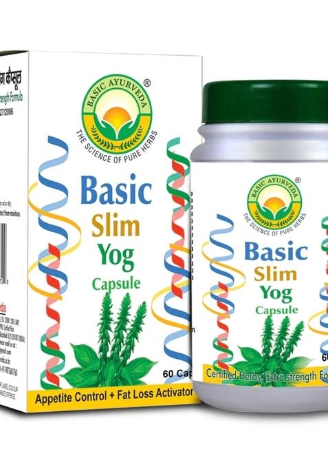 Basic Ayurveda Basic Slim Yog Capsule (60 Capsules) 