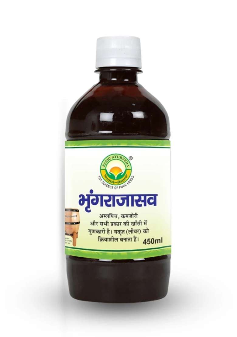 Basic Ayurveda Bhringrajasava 450Ml - Indya