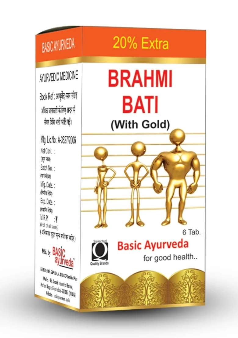 Basic Ayurveda Brahmi Bati - Indya