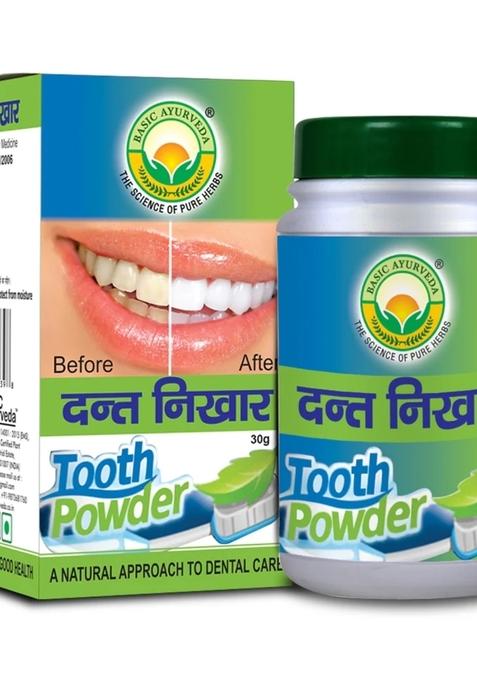 Basic Ayurveda Dant Nikhar (Manjan) Tooth Powde...