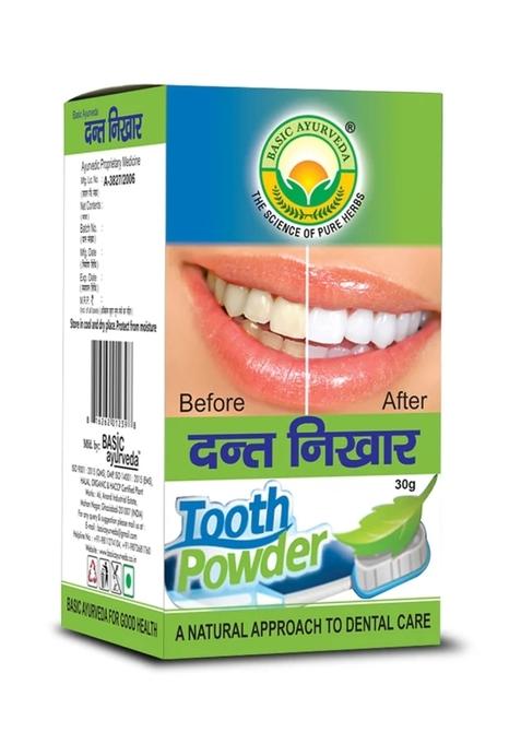 Basic Ayurveda Dant Nikhar (Manjan) Tooth Powde...